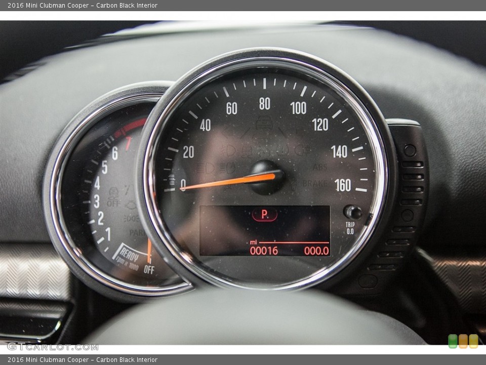 Carbon Black Interior Gauges for the 2016 Mini Clubman Cooper #111820262