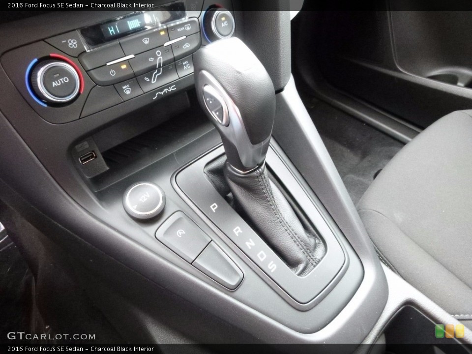 Charcoal Black Interior Transmission for the 2016 Ford Focus SE Sedan #111829205