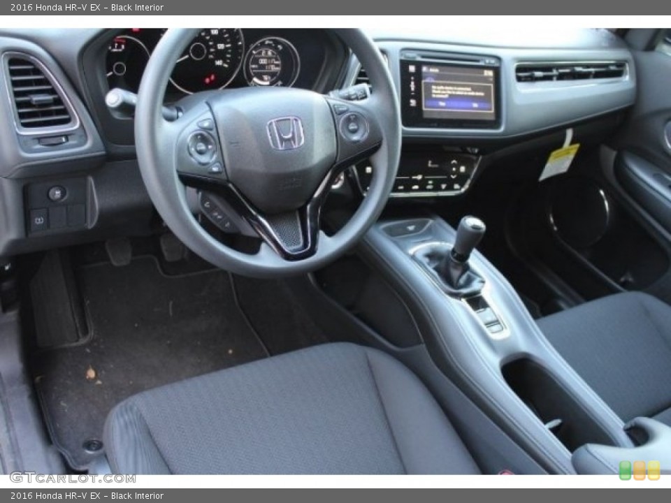 Black 2016 Honda HR-V Interiors