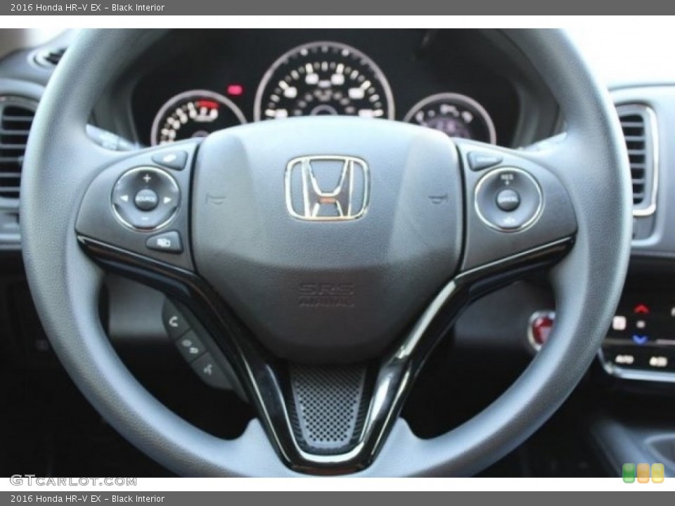 Black Interior Steering Wheel for the 2016 Honda HR-V EX #111857243
