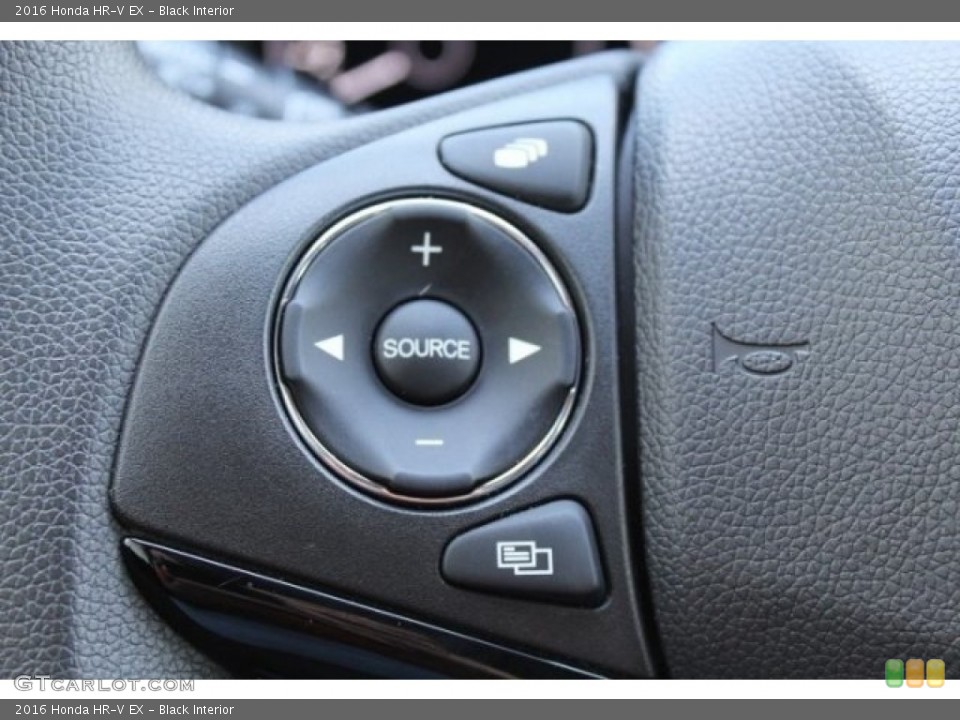 Black Interior Controls for the 2016 Honda HR-V EX #111857258