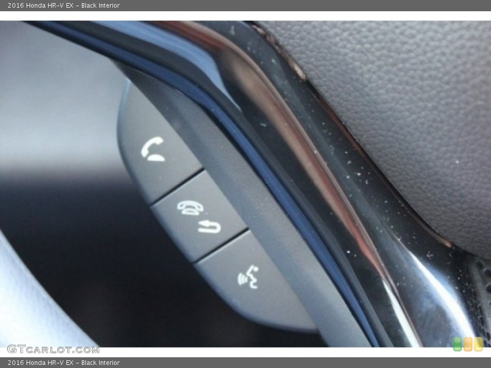 Black Interior Controls for the 2016 Honda HR-V EX #111857270