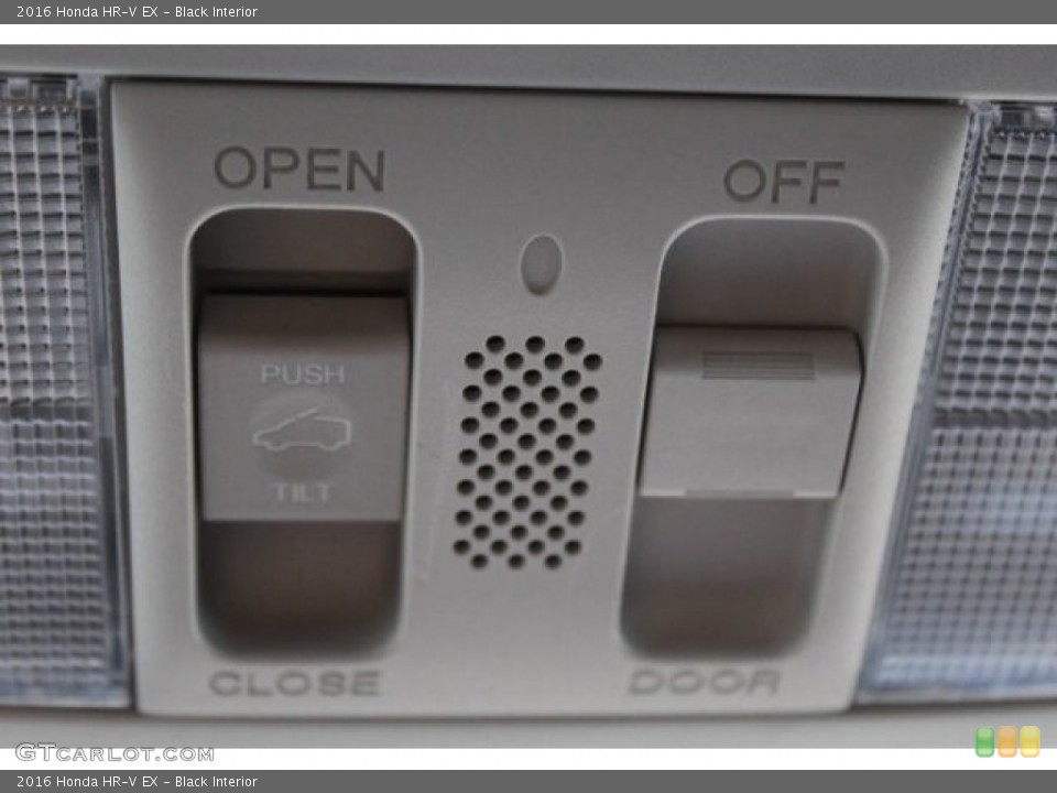 Black Interior Controls for the 2016 Honda HR-V EX #111857399