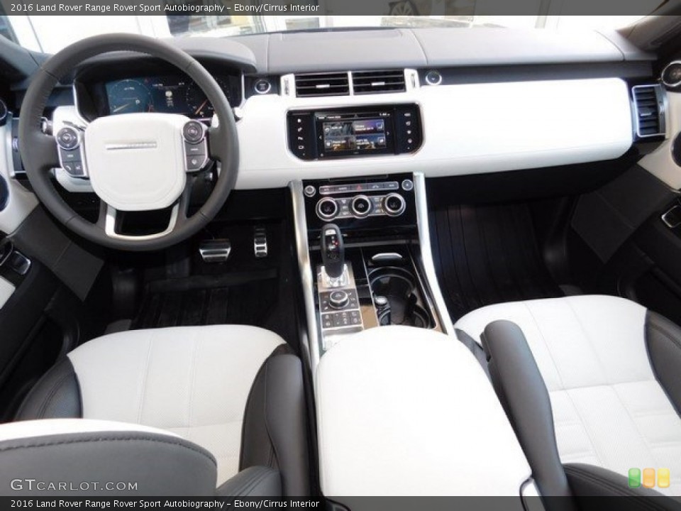 Ebony/Cirrus Interior Photo for the 2016 Land Rover Range Rover Sport Autobiography #111858890