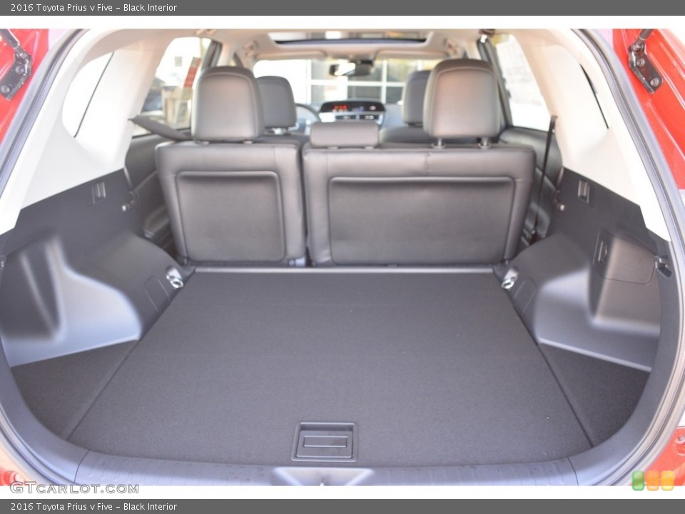 Black Interior Trunk for the 2016 Toyota Prius v Five #111868054