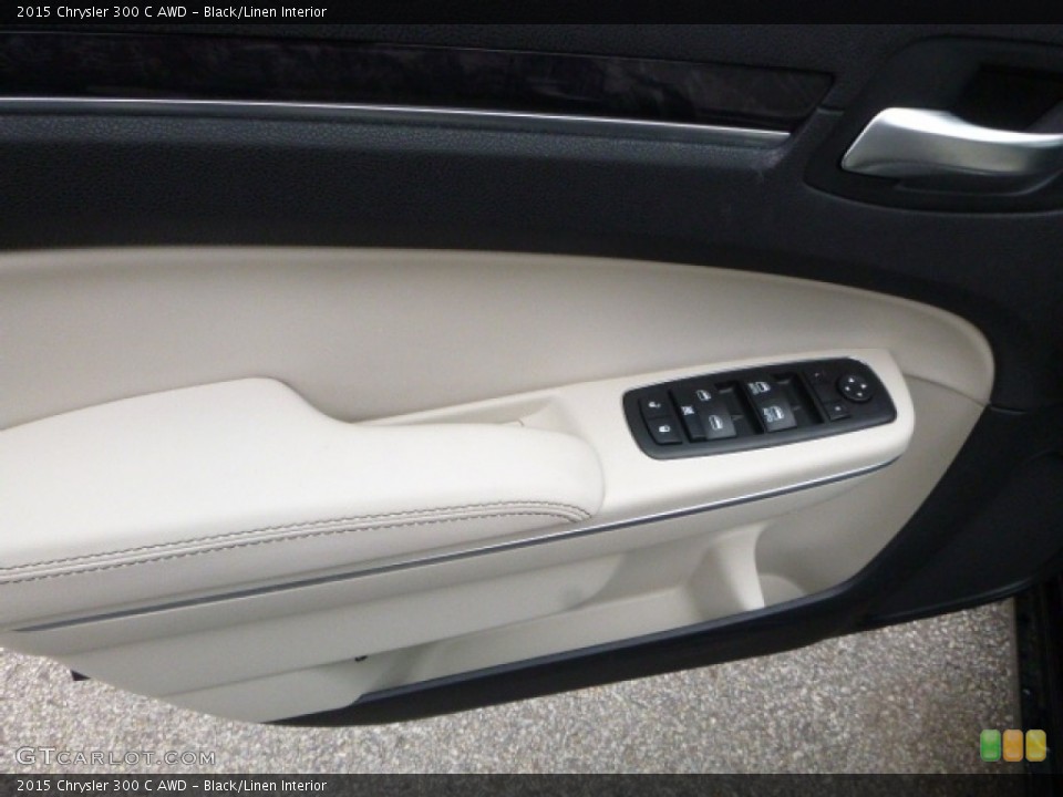 Black/Linen Interior Door Panel for the 2015 Chrysler 300 C AWD #111872713