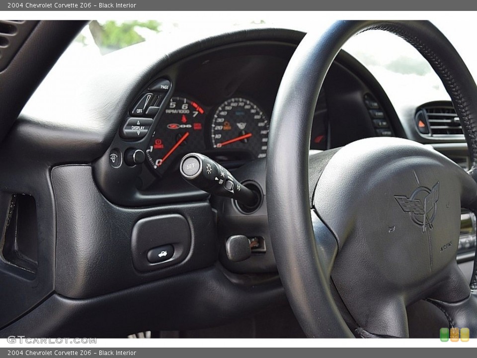 Black Interior Controls for the 2004 Chevrolet Corvette Z06 #111893518