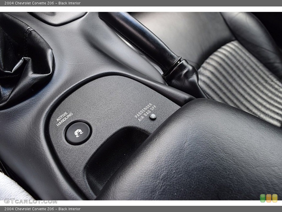 Black Interior Controls for the 2004 Chevrolet Corvette Z06 #111894007