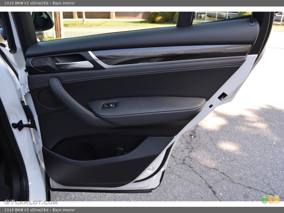 Black Interior Door Panel for the 2016 BMW X3 xDrive28d #111914266