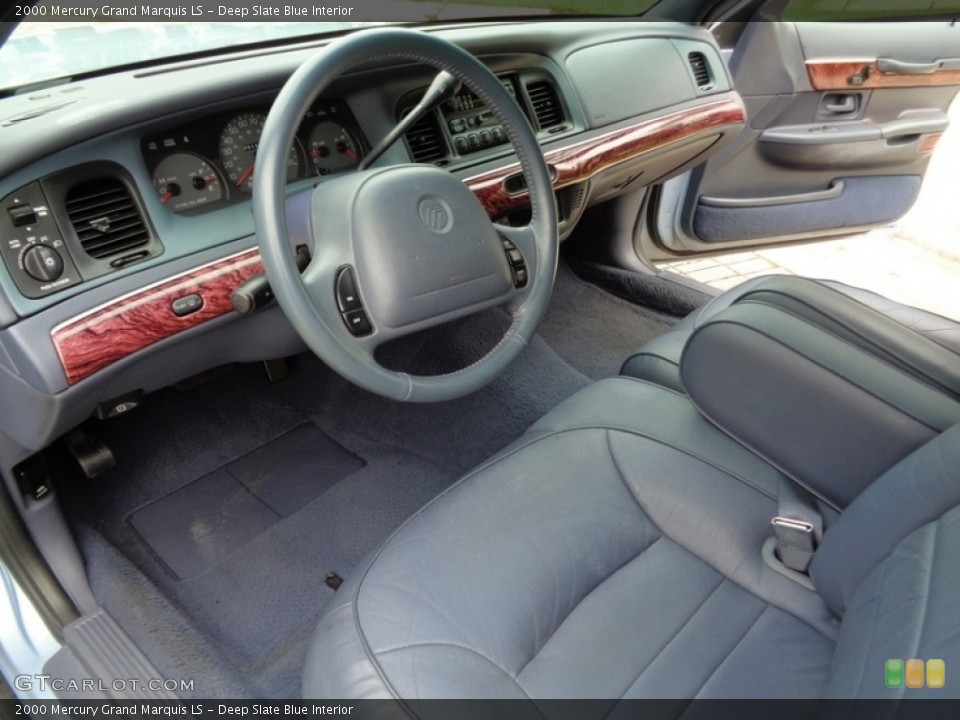 Deep Slate Blue Interior Prime Interior for the 2000 Mercury Grand Marquis LS #111937608