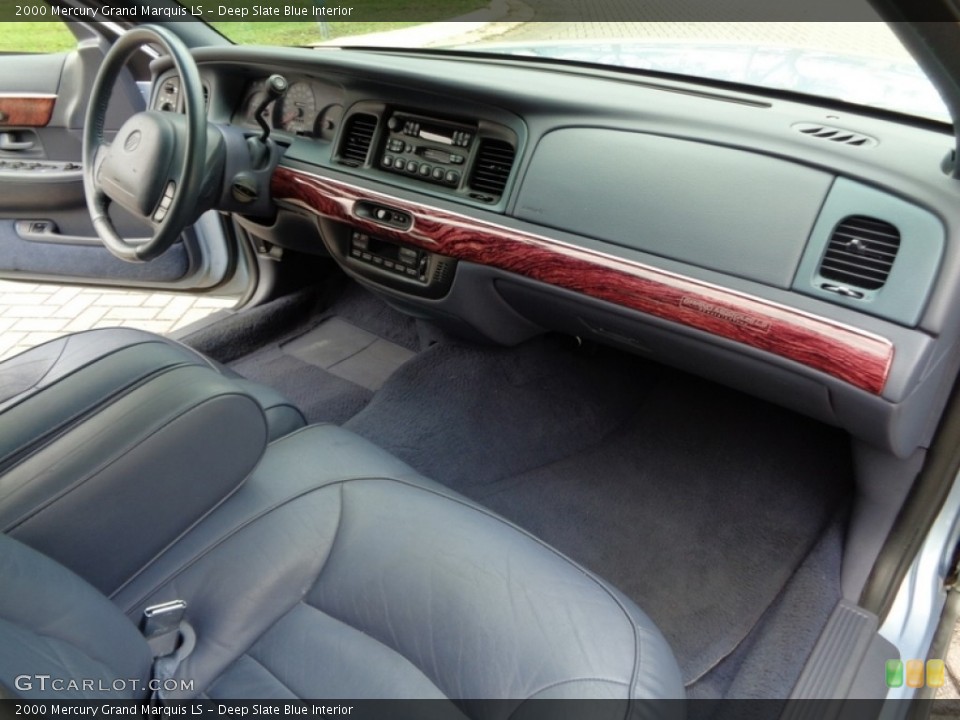 Deep Slate Blue Interior Dashboard for the 2000 Mercury Grand Marquis LS #111938043