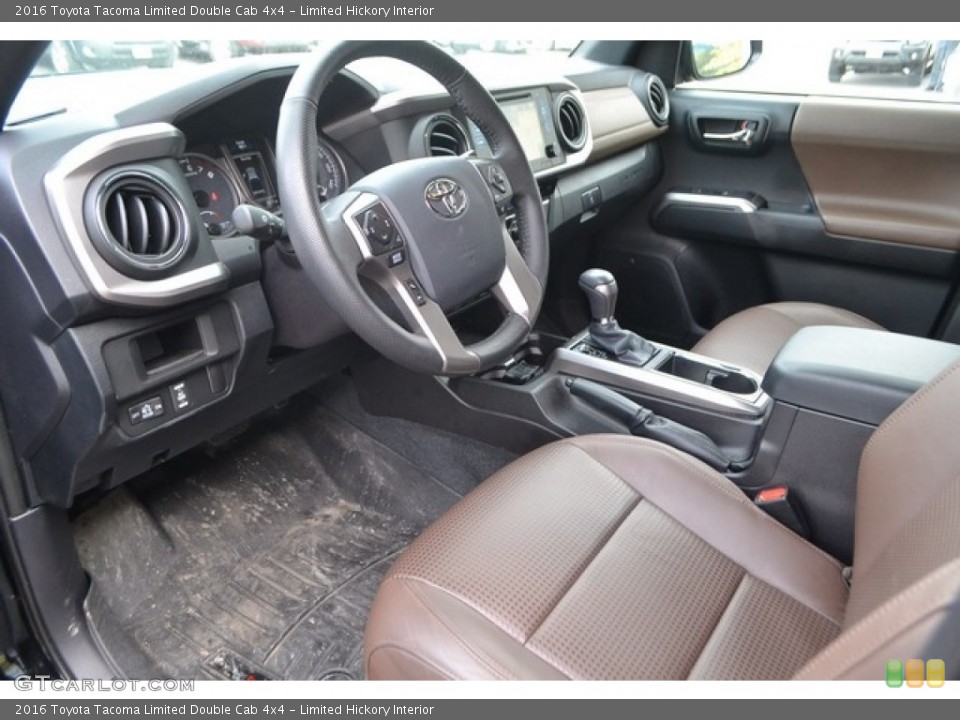 Limited Hickory Interior Photo for the 2016 Toyota Tacoma Limited Double Cab 4x4 #111944460