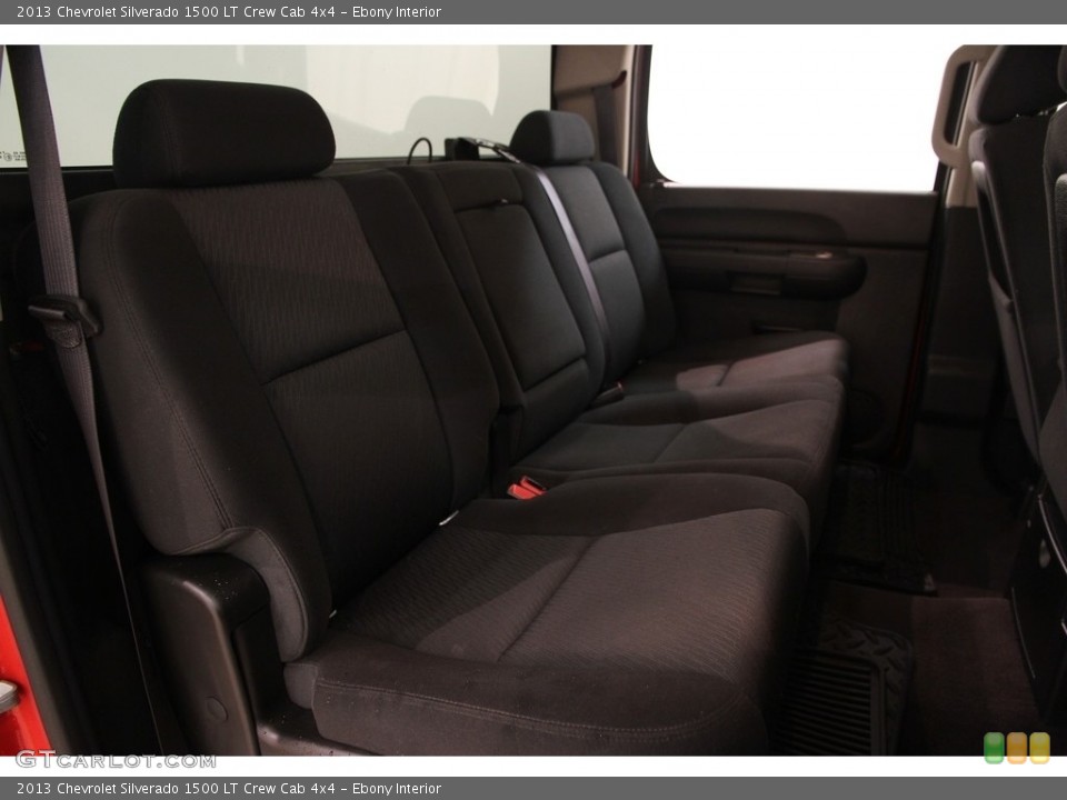 Ebony Interior Rear Seat for the 2013 Chevrolet Silverado 1500 LT Crew Cab 4x4 #111964126