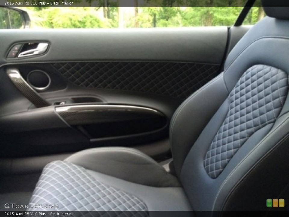 Black Interior Front Seat for the 2015 Audi R8 V10 Plus #111987271