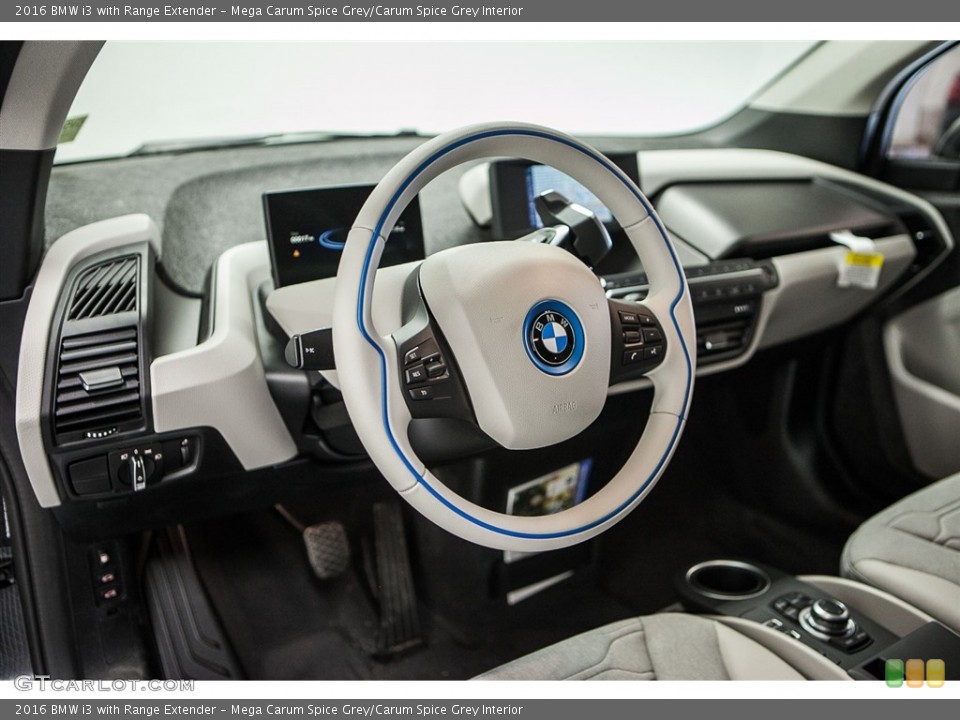 Mega Carum Spice Grey/Carum Spice Grey Interior Prime Interior for the 2016 BMW i3 with Range Extender #112001595
