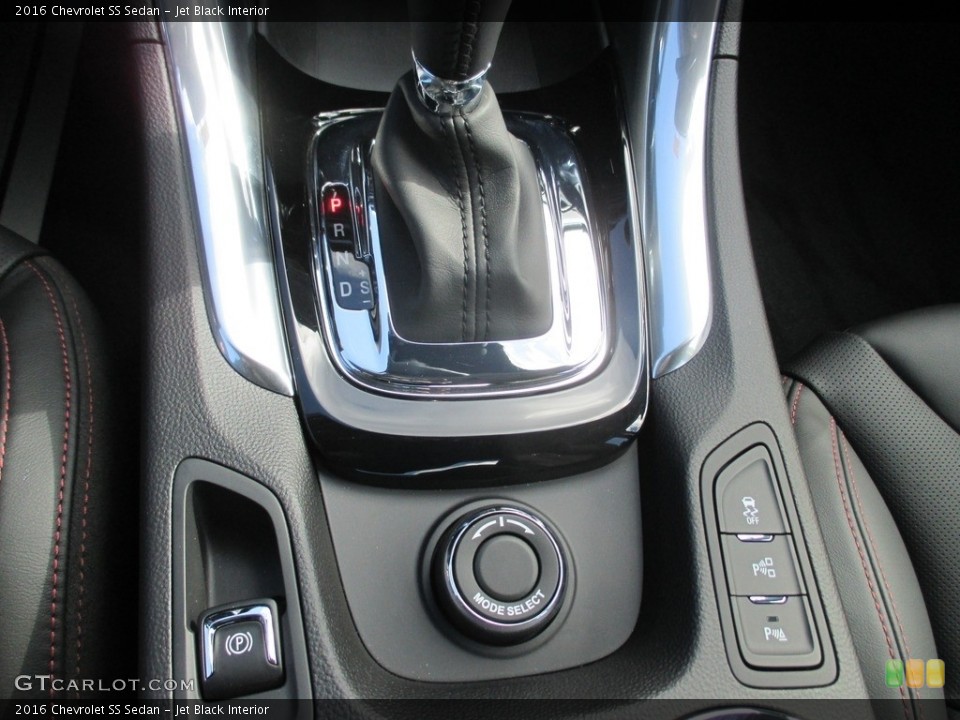 Jet Black Interior Controls for the 2016 Chevrolet SS Sedan #112001664