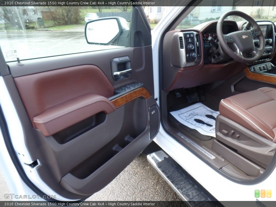 High Country Saddle Interior Photo for the 2016 Chevrolet Silverado 1500 High Country Crew Cab 4x4 #112018578