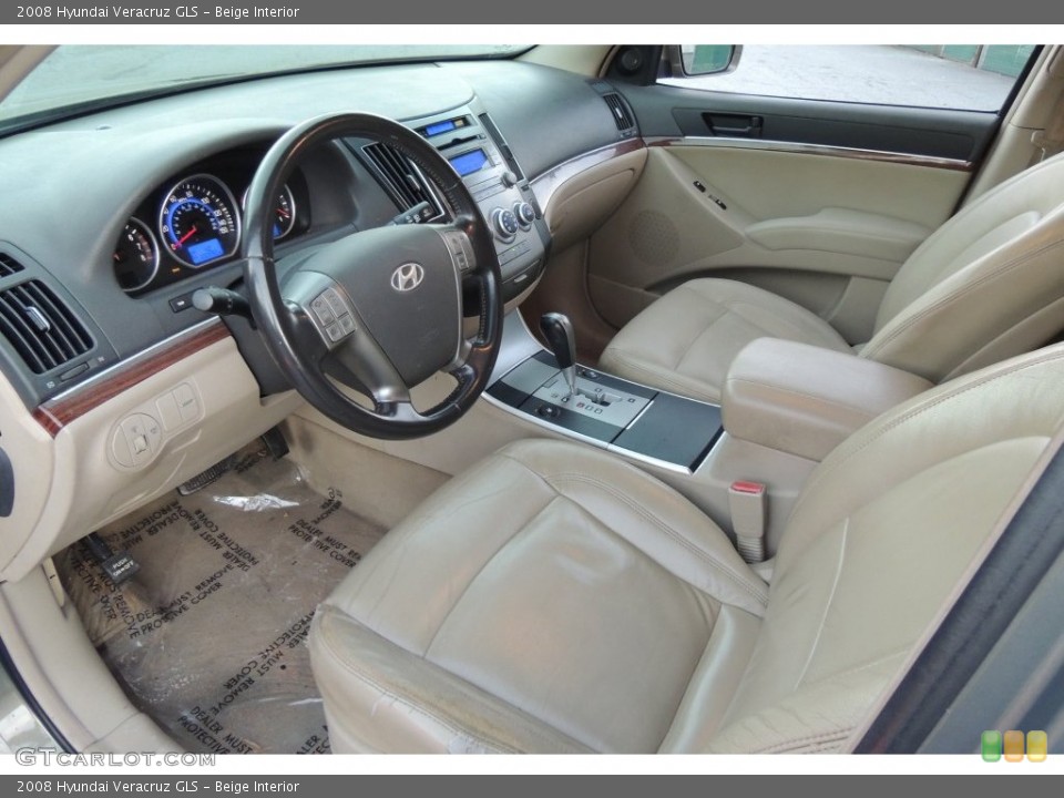 Beige Interior Photo for the 2008 Hyundai Veracruz GLS #112038502