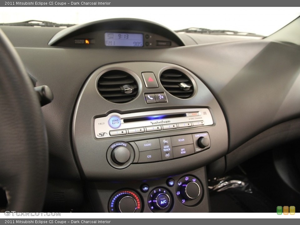 Dark Charcoal Interior Controls for the 2011 Mitsubishi Eclipse GS Coupe #112040017