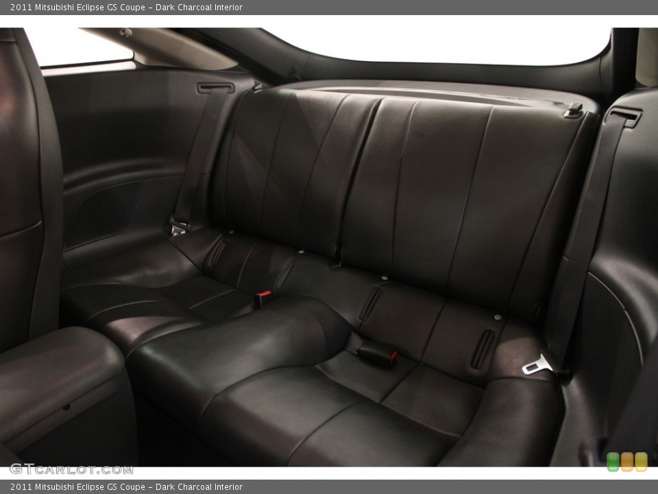Dark Charcoal Interior Rear Seat for the 2011 Mitsubishi Eclipse GS Coupe #112040155