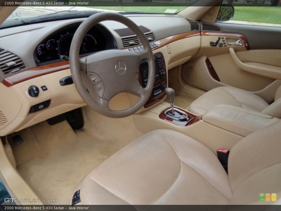 Java Interior Photo for the 2000 Mercedes-Benz S 430 Sedan #112044598