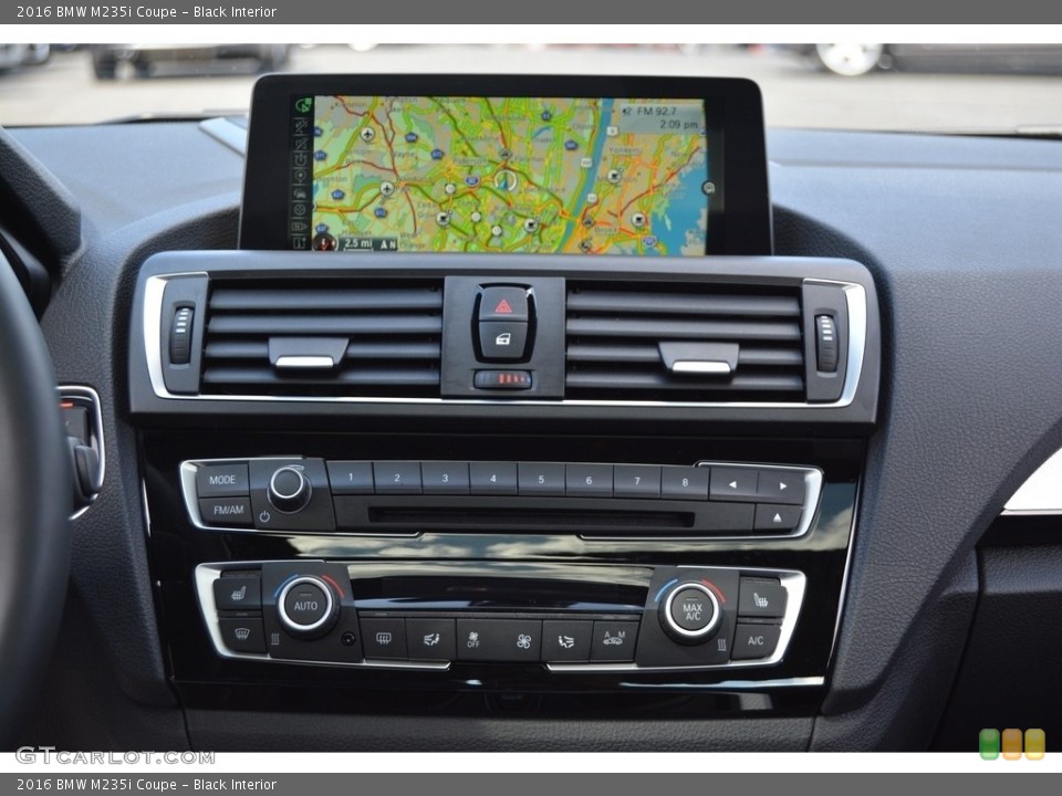 Black Interior Navigation for the 2016 BMW M235i Coupe #112063712