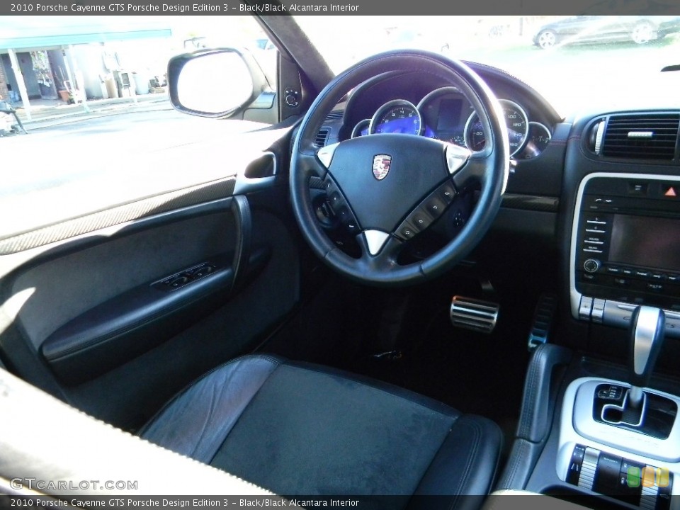 Black/Black Alcantara Interior Dashboard for the 2010 Porsche Cayenne GTS Porsche Design Edition 3 #112086524
