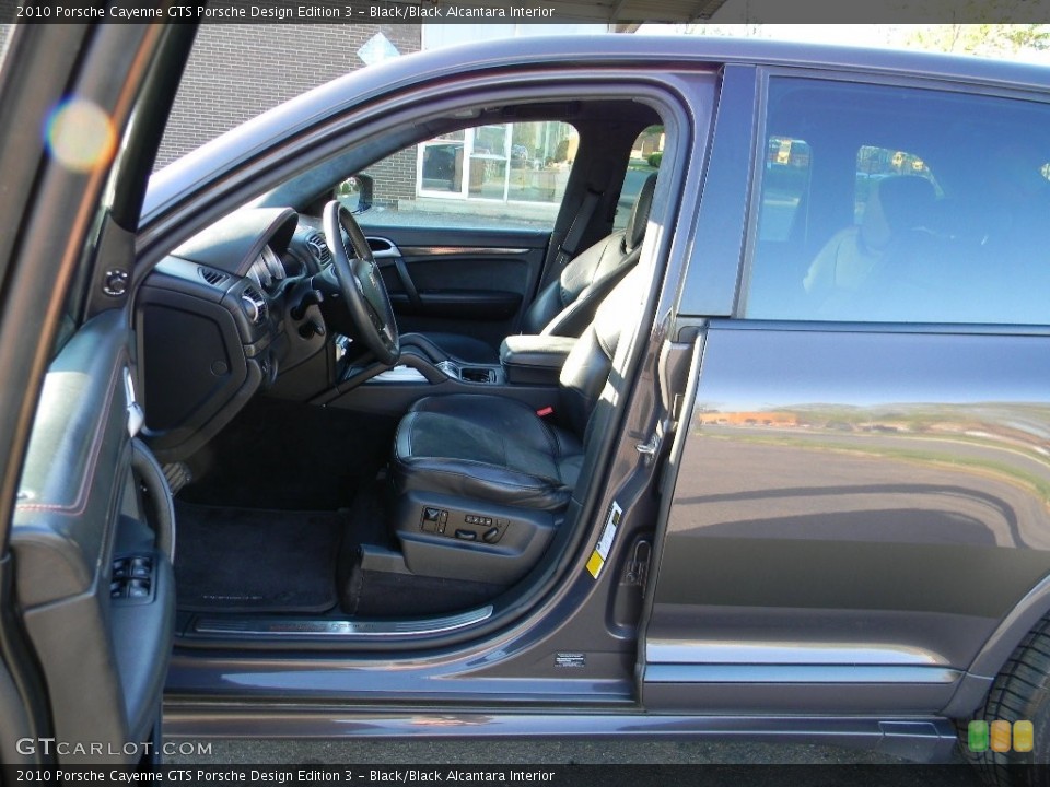 Black/Black Alcantara Interior Photo for the 2010 Porsche Cayenne GTS Porsche Design Edition 3 #112086632