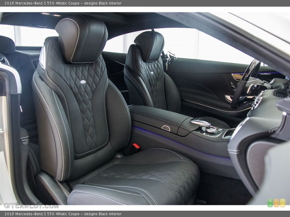 designo Black Interior Photo for the 2016 Mercedes-Benz S 550 4Matic Coupe #112089587