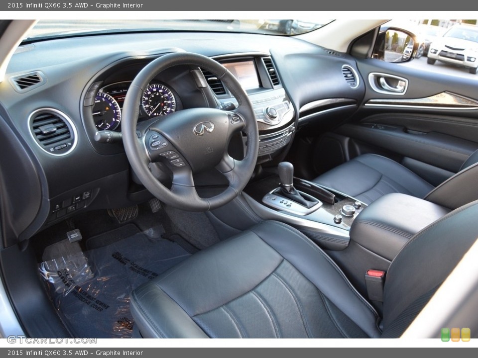 Graphite Interior Photo for the 2015 Infiniti QX60 3.5 AWD #112091588