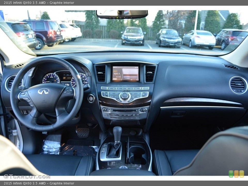 Graphite Interior Dashboard for the 2015 Infiniti QX60 3.5 AWD #112091684
