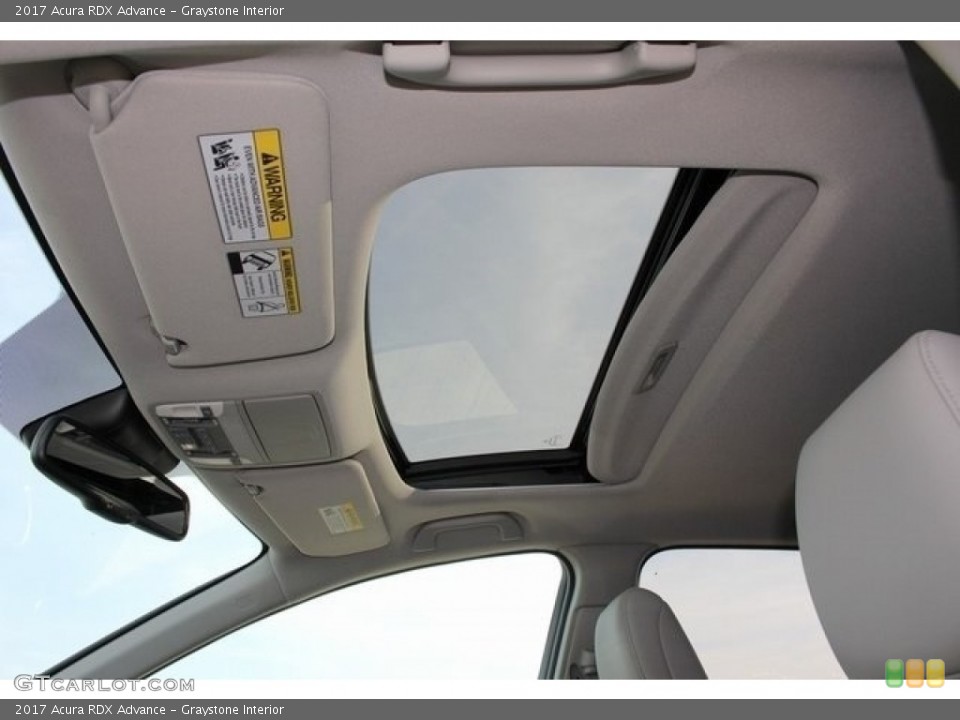 Graystone Interior Sunroof for the 2017 Acura RDX Advance #112092599