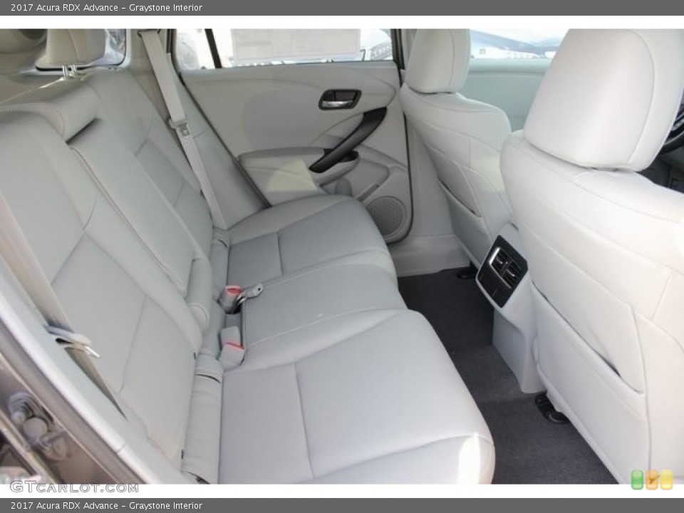 Graystone Interior Rear Seat for the 2017 Acura RDX Advance #112092725