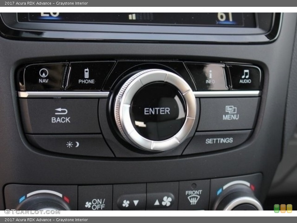 Graystone Interior Controls for the 2017 Acura RDX Advance #112092956