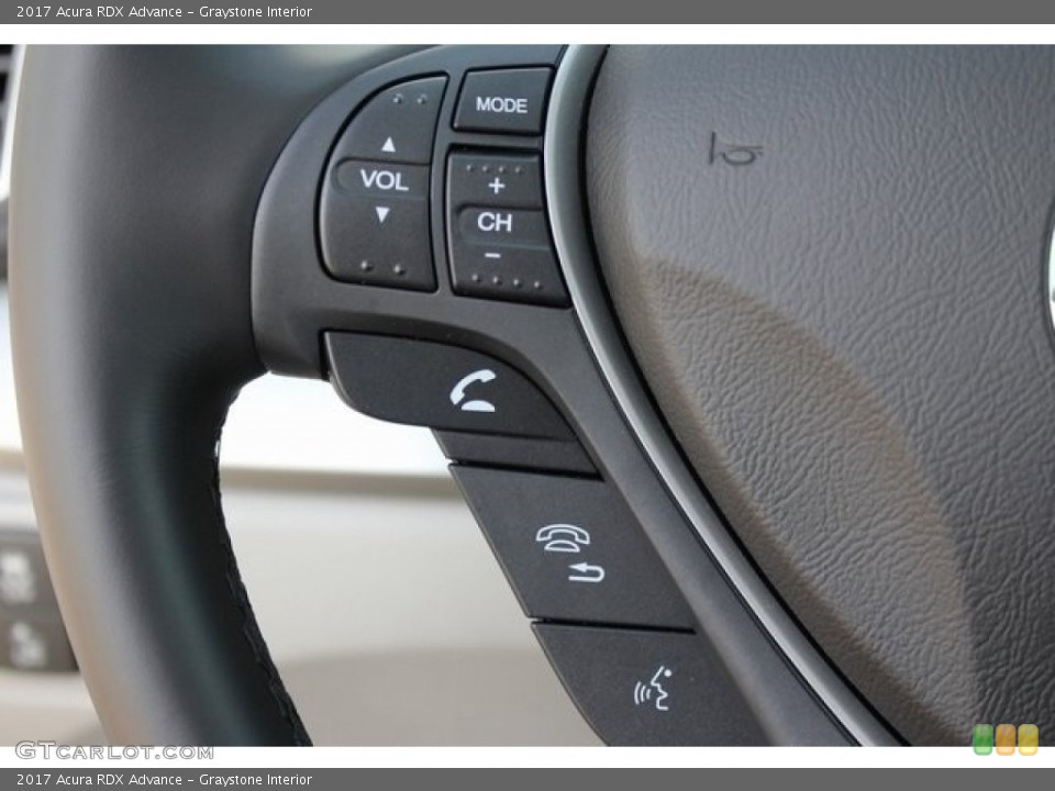 Graystone Interior Controls for the 2017 Acura RDX Advance #112093088