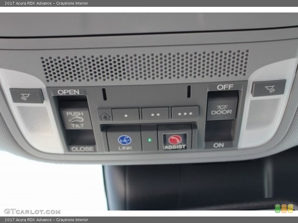 Graystone Interior Controls for the 2017 Acura RDX Advance #112093241