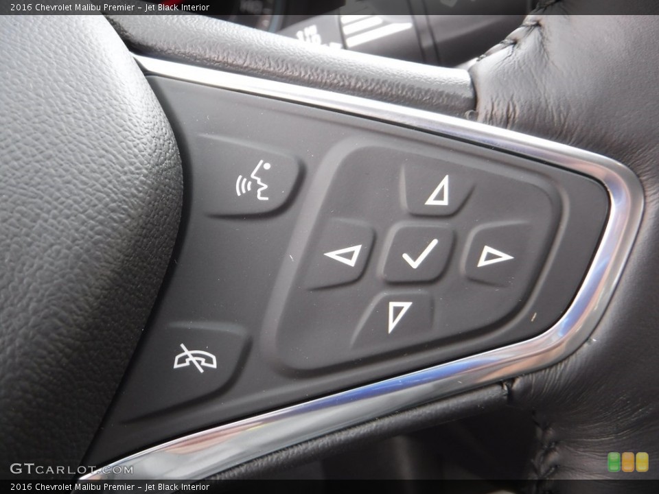 Jet Black Interior Controls for the 2016 Chevrolet Malibu Premier #112142857