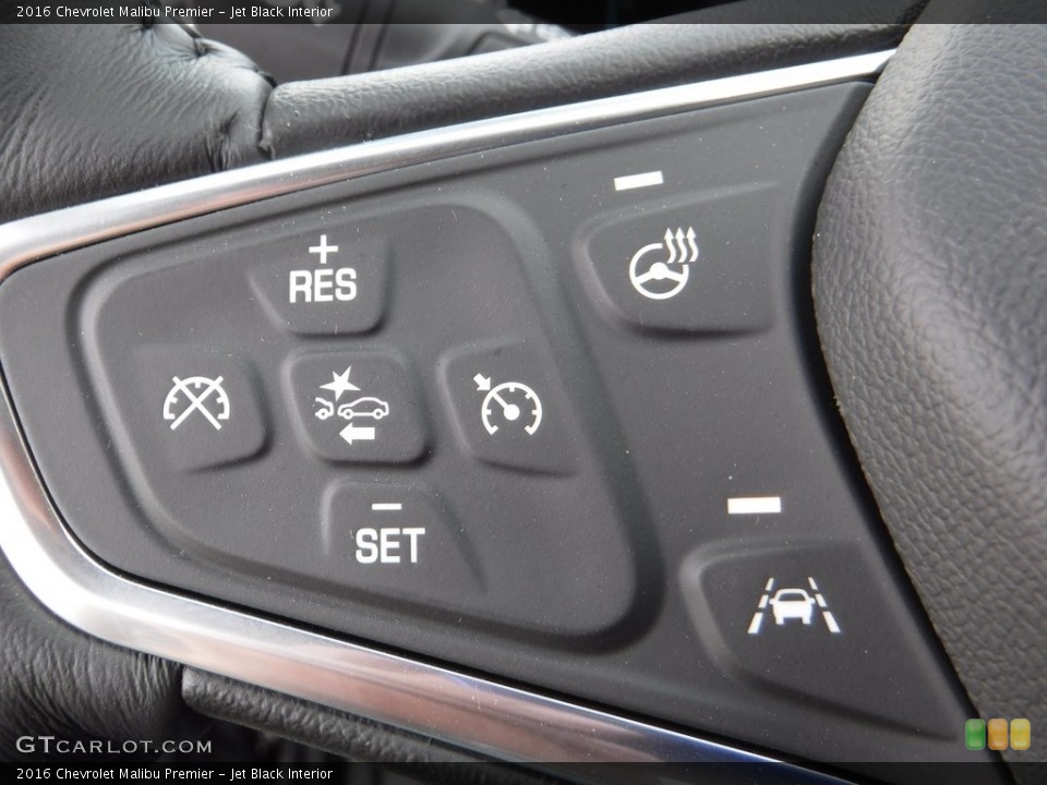 Jet Black Interior Controls for the 2016 Chevrolet Malibu Premier #112142878