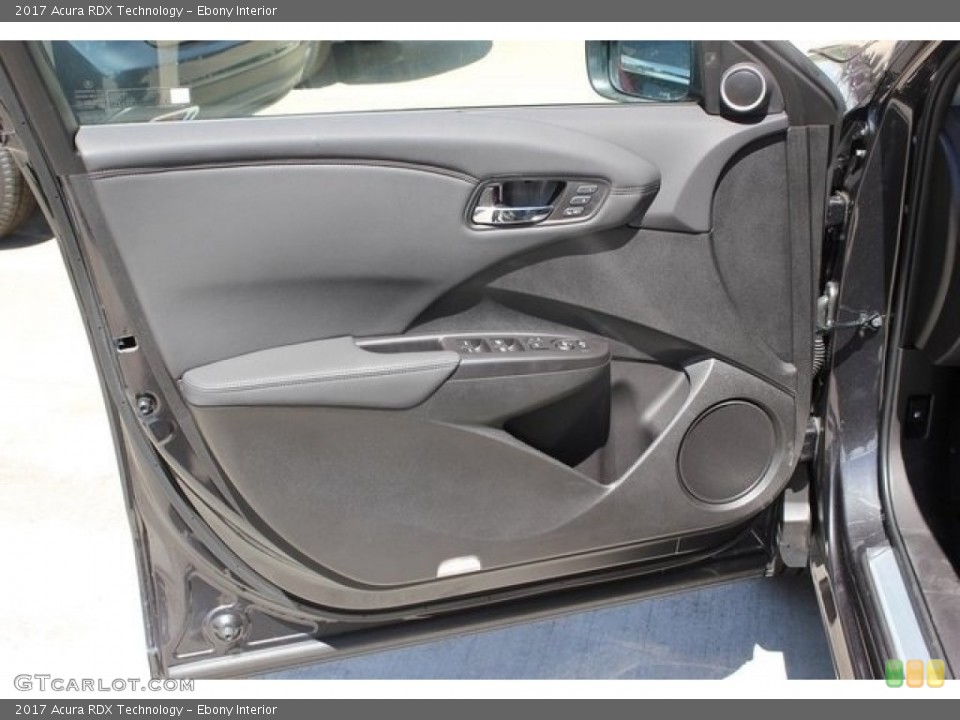 Ebony Interior Door Panel for the 2017 Acura RDX Technology #112155022