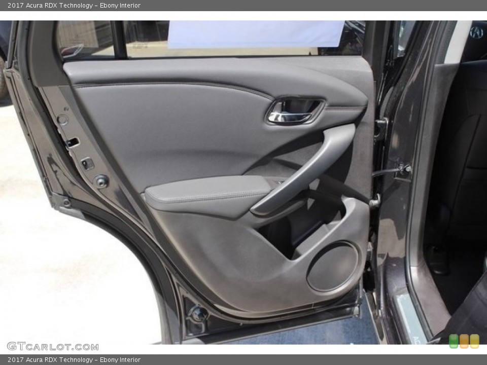 Ebony Interior Door Panel for the 2017 Acura RDX Technology #112155076