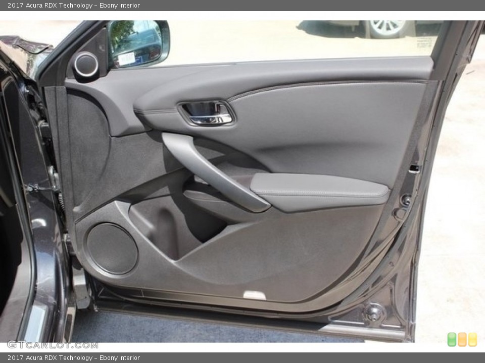 Ebony Interior Door Panel for the 2017 Acura RDX Technology #112155217