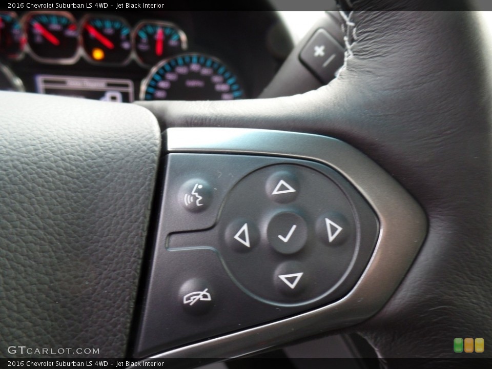 Jet Black Interior Controls for the 2016 Chevrolet Suburban LS 4WD #112162801