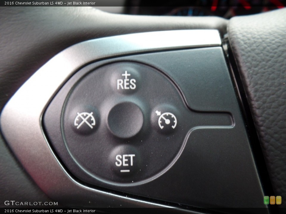 Jet Black Interior Controls for the 2016 Chevrolet Suburban LS 4WD #112162840