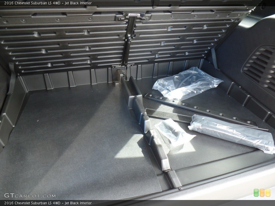 Jet Black Interior Trunk for the 2016 Chevrolet Suburban LS 4WD #112163818