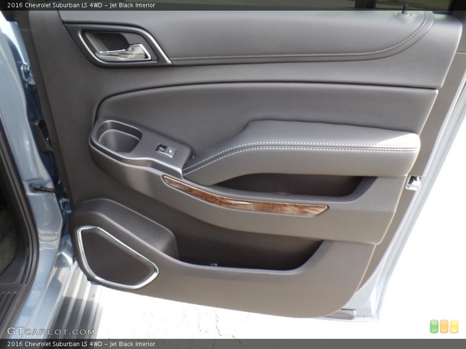Jet Black Interior Door Panel for the 2016 Chevrolet Suburban LS 4WD #112163860