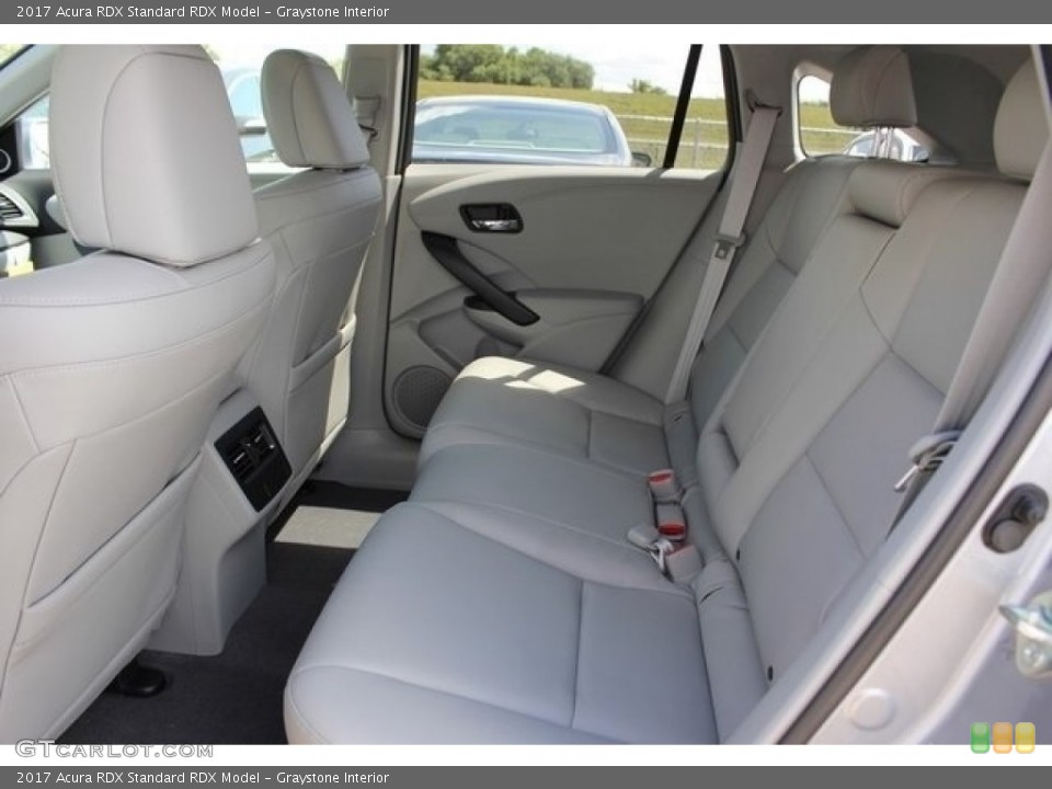 Graystone Interior Rear Seat for the 2017 Acura RDX  #112179050