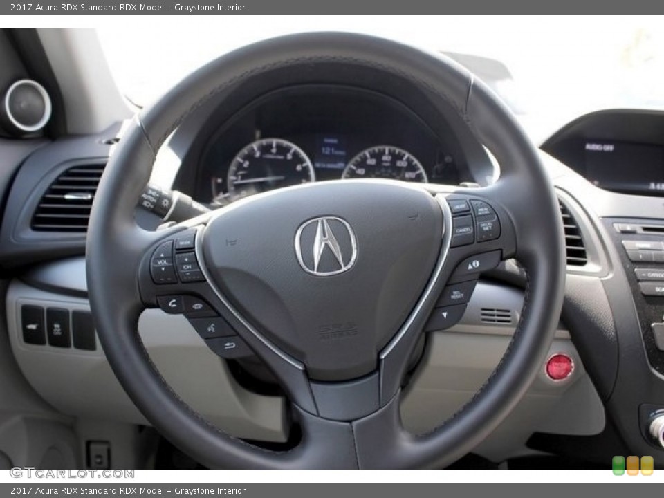 Graystone Interior Steering Wheel for the 2017 Acura RDX  #112179220