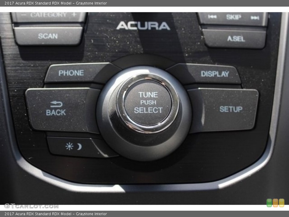 Graystone Interior Controls for the 2017 Acura RDX  #112179277