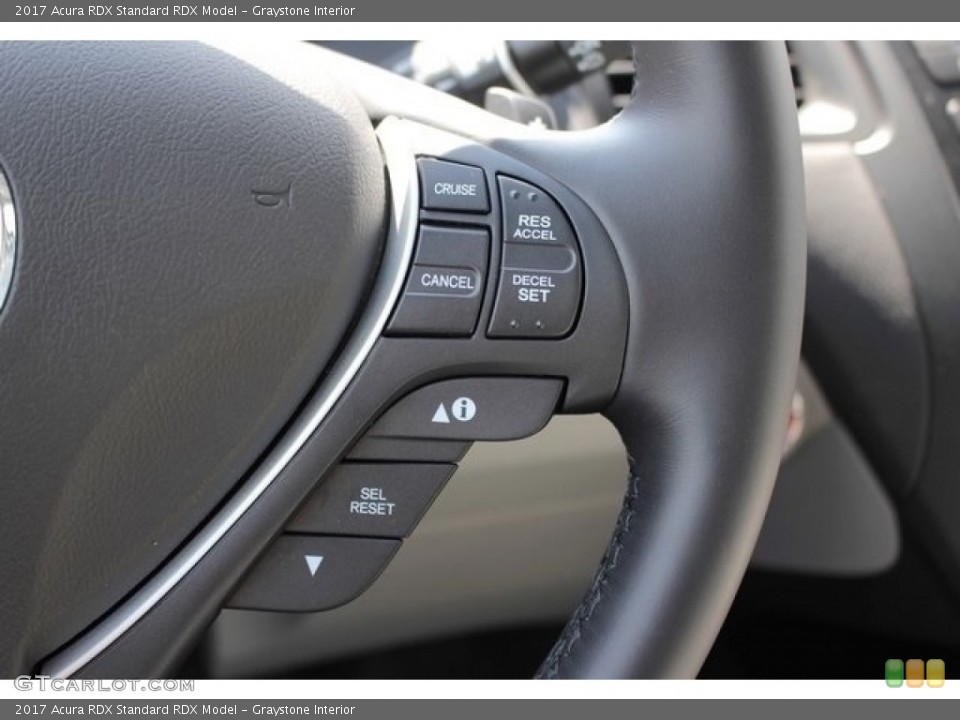 Graystone Interior Controls for the 2017 Acura RDX  #112179349
