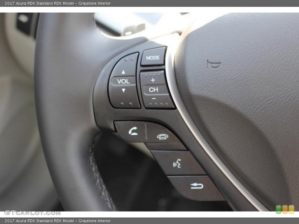 Graystone Interior Controls for the 2017 Acura RDX  #112179379